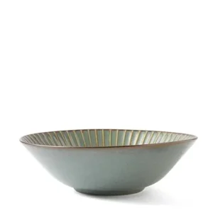 MIYA Company Shallow Bowls | Aiya Green 6.75" Bowl