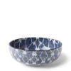 MIYA Company Shallow Bowls | Aizome Hishi 7" Bowl