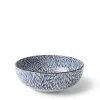 MIYA Company Shallow Bowls | Aizome Mums 6" Bowl