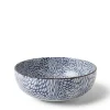 MIYA Company Shallow Bowls | Aizome Mums 7" Bowl