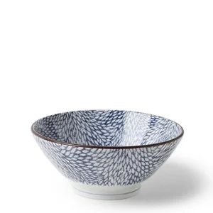 MIYA Company Medium Bowls | Aizome Mums 6.75" Bowl