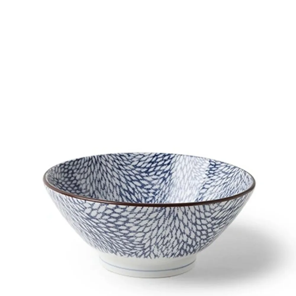 aizome_mums__bowl_0.webp MIYA Company Medium Bowls | Aizome Mums 6.75" Bowl