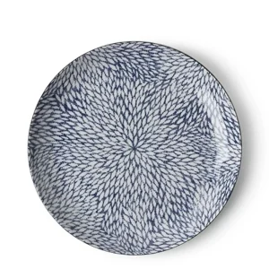 MIYA Company Medium Plates | Aizome Mums 8.5" Plate