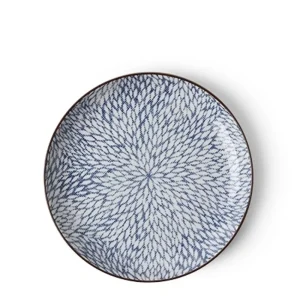 MIYA Company Medium Plates | Aizome Mums 7" Plate