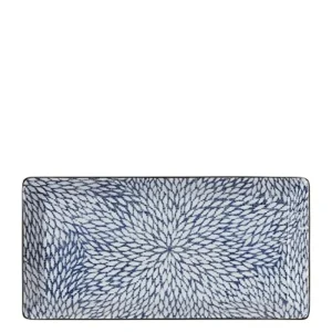 MIYA Company Medium Plates | Aizome Mums Rectangle Plate