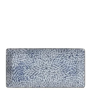 MIYA Company Medium Plates | Aizome Mums Rectangle Plate