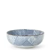 MIYA Company Medium Bowls | Aizome Shima 7" Bowl