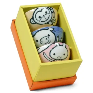 MIYA Company Bowls | Animal 4.5" Rice Bowl Set