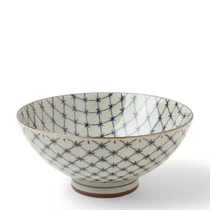 MIYA Company Medium Bowls | Antique Kimono Lattice Bowl 5-5/8"