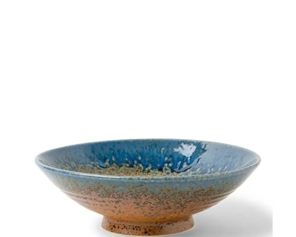 aoi_nagashi__serving_bowl_1-1.webp MIYA Company Serving Bowls & Plates | Aoi Nagashi 9.5" Serving Bowl