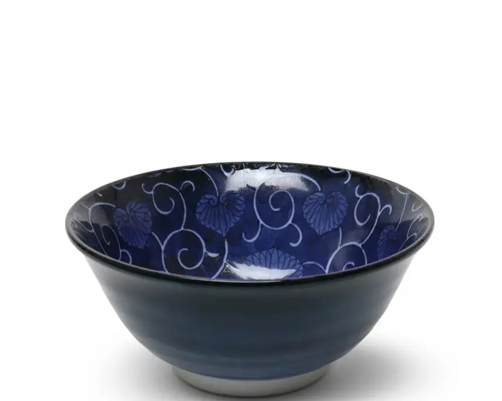 aoikarakusa__bowl_1.webp MIYA Company Medium Bowls | Aoi-Karakusa 6" Bowl