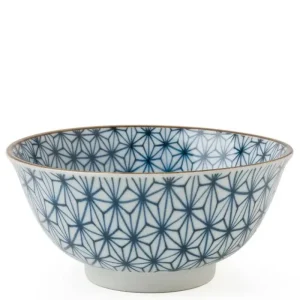 MIYA Company Medium Bowls | Asanoha Colors 5.75" Bowl - Blue