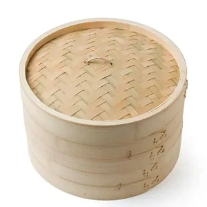 MIYA Company Bambooware | Bamboo Steamer Set 10"