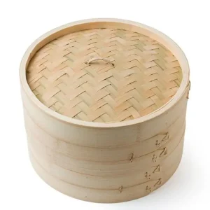 MIYA Company Bambooware | Bamboo Steamer Set 10"