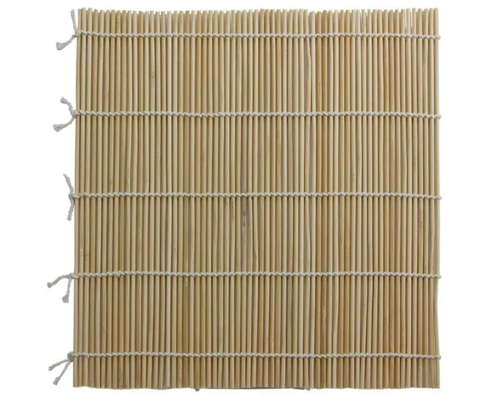 bamboo_sushi_rolling_mat___at_miya_1.webp MIYA Company Sushi Prep | Bamboo Sushi Rolling Mat - 9.5" At Miya