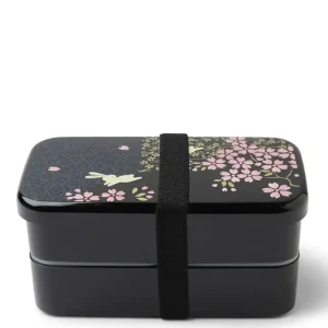 MIYA Company Bento Sets | Bento Sakura Rabbit Black