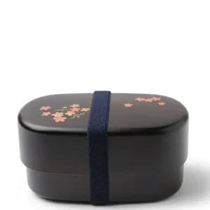 MIYA Company Bento Sets | Bento Set Woodgrain Sakura Blossom