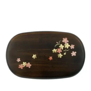 MIYA Company Bento Sets | Bento Set Woodgrain Sakura Blossom