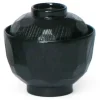 MIYA Company Specialty Service | Black 8 Oz. Soup Bowl With Lid
