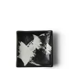 MIYA Company Small Plates | Black & White Brush Small Plate