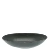 MIYA Company Serving Bowls & Plates | Black Cosmos Bowl Oval 10"