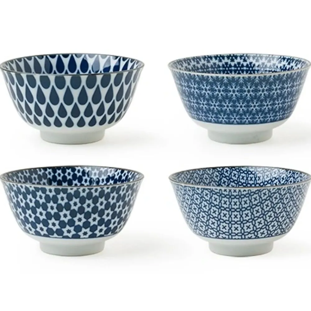 blue__white__bowl_set_0.webp MIYA Company Bowl Sets | Blue & White 5" Bowl Set