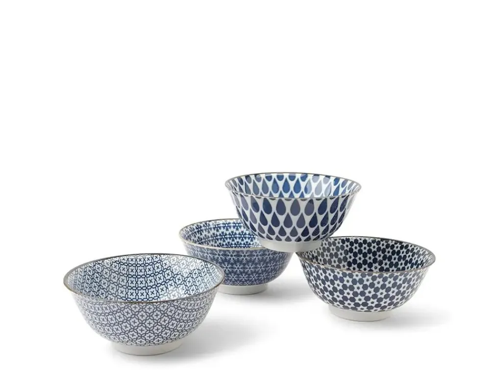 blue__white__bowl_set_1-2.webp MIYA Company Bowl Sets | Blue & White 5.75" Bowl Set/4