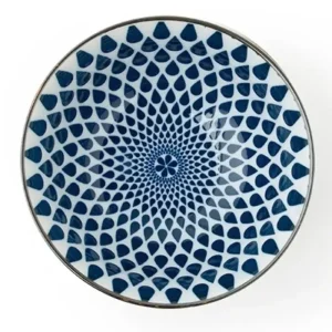 MIYA Company Bowl Sets | Blue & White 6