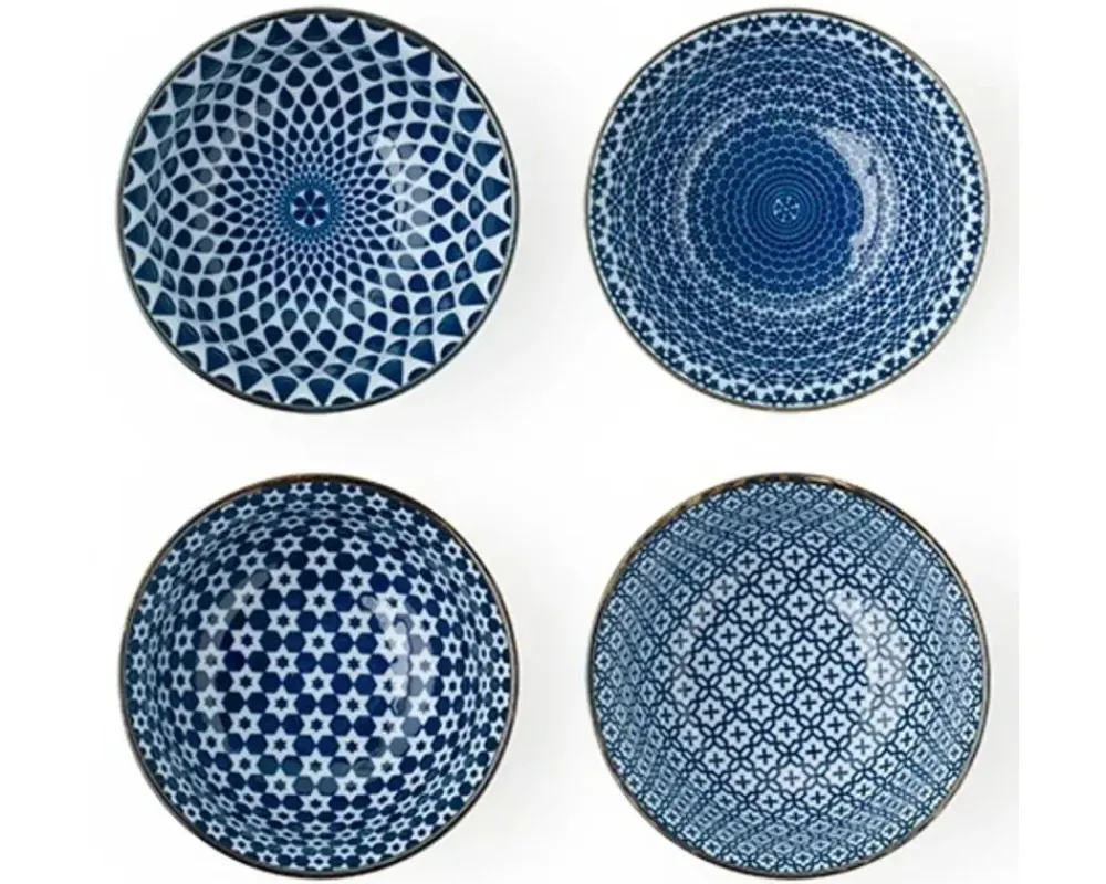 blue__white__bowl_set_2.webp MIYA Company Bowl Sets | Blue & White 5" Bowl Set
