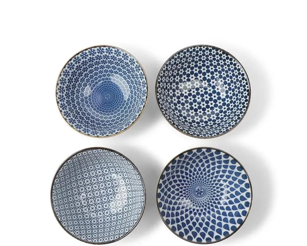blue__white__bowl_set_3-1.webp MIYA Company Bowl Sets | Blue & White 5.75" Bowl Set/4