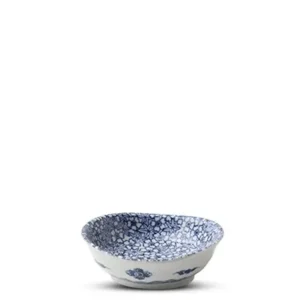 MIYA Company Sauce Dishes | Blue & White Floral 3.75