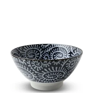 MIYA Company Ramen Bowls | Blue & White Karakusa 7" Noodle Bowl