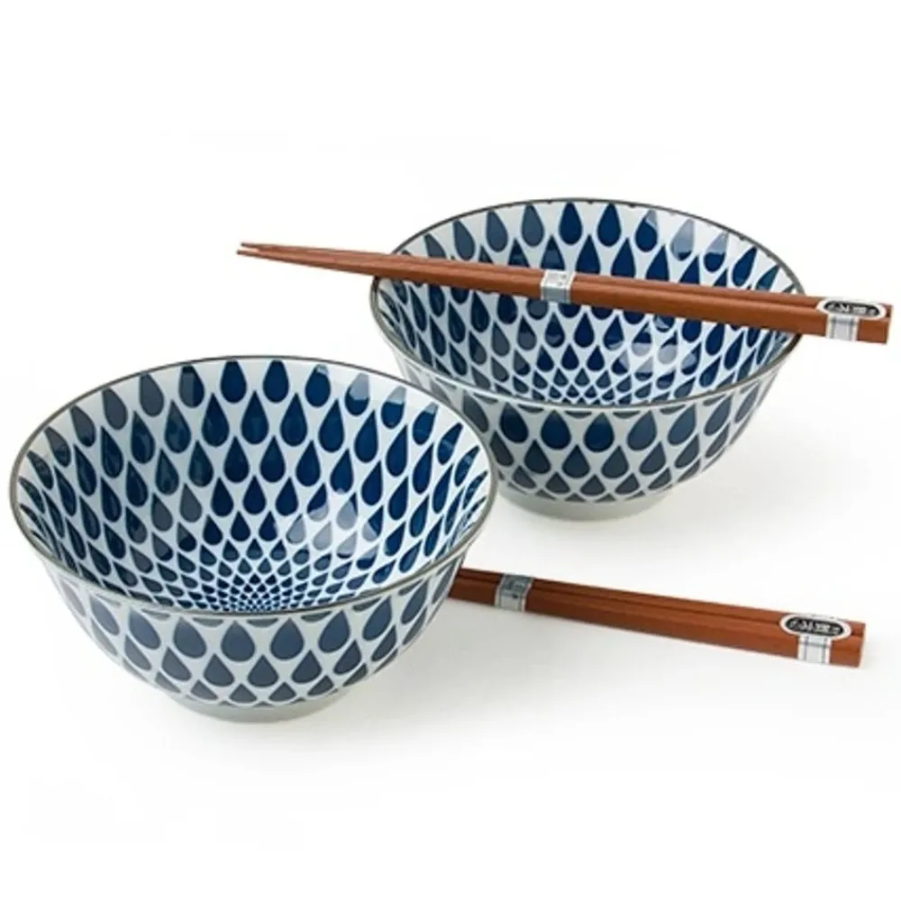 blue__white_rain_bowl_set_0.webp MIYA Company Bowl Sets | Blue & White Rain Bowl Set