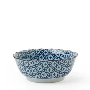 MIYA Company Sauce Dishes | Blue & White Sauce Dish Set