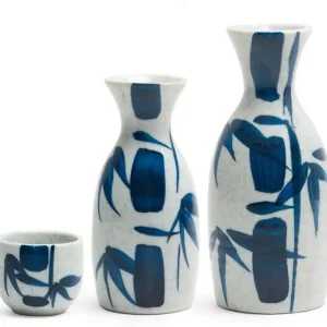 MIYA Company Sake Bottles & Cups | Blue Bamboo 1.2 Oz. Sake Cup