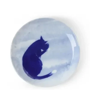 MIYA Company Plates | Blue Cat Grooming Plate