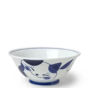 MIYA Company Bowls | Blue Cats 7.5" Bowl