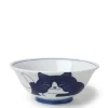 MIYA Company Bowls | Blue Cats 7.5" Bowl