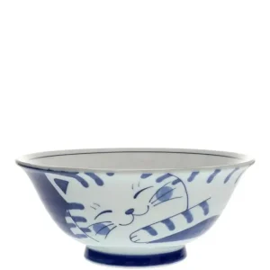 MIYA Company Bowls | Blue Cats 7.5" Bowl