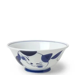 MIYA Company Bowls | Blue Cats 7.5" Bowl