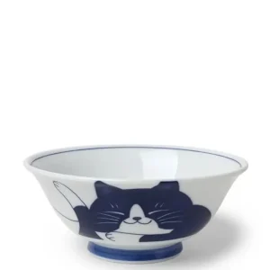 MIYA Company Bowls | Blue Cats 7.5" Bowl