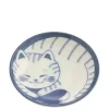 MIYA Company Plates | Blue Cats 3.75" Sauce Dish