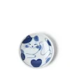 MIYA Company Plates | Blue Cats 3.75" Sauce Dish