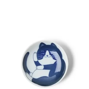 MIYA Company Cats | Blue Cats 3.75" Sauce Dish