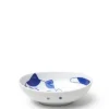 MIYA Company Bowls | Blue Cats 5" X 3.75" Oval Bowl