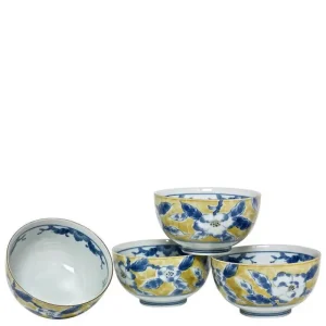 MIYA Company Bowl Sets | Blue Flower 5