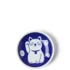 MIYA Company Plates | Blue Fortune Cat 3.75" Sauce Dish