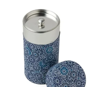 MIYA Company Teaware Accessories | Blue Mums Tea Canister