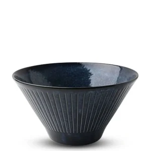 MIYA Company Ramen Bowls | Blue Namako Tokusa 7.25" Bowl