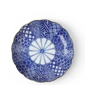 MIYA Company Medium Plates | Blue Nishiki 6.25